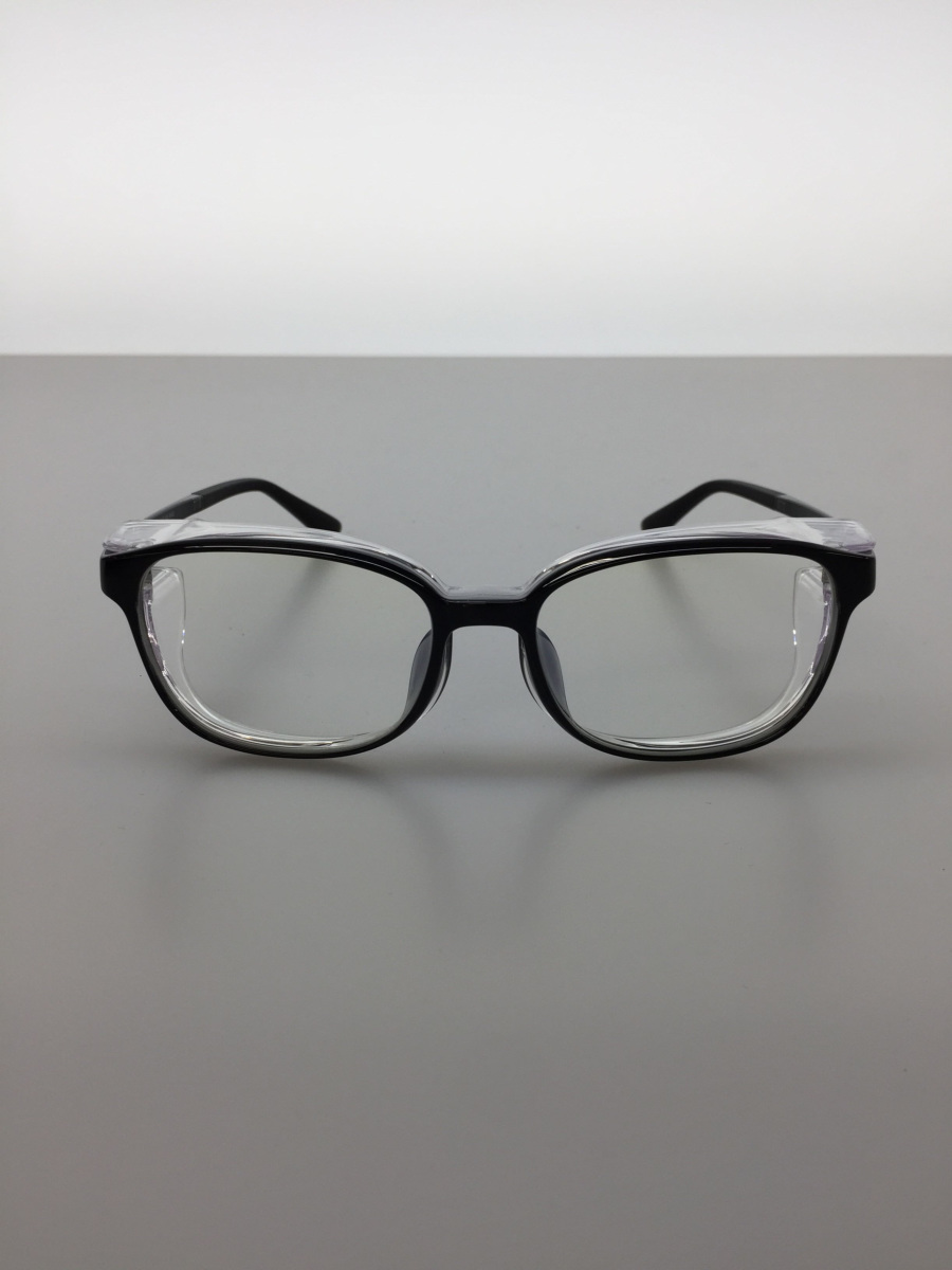 【中古】Zoff◆着脱型フード付き2WAYメガネ/ウェリントン/プラスチック/BLK/CLR/ZN201002/【服飾雑貨他】